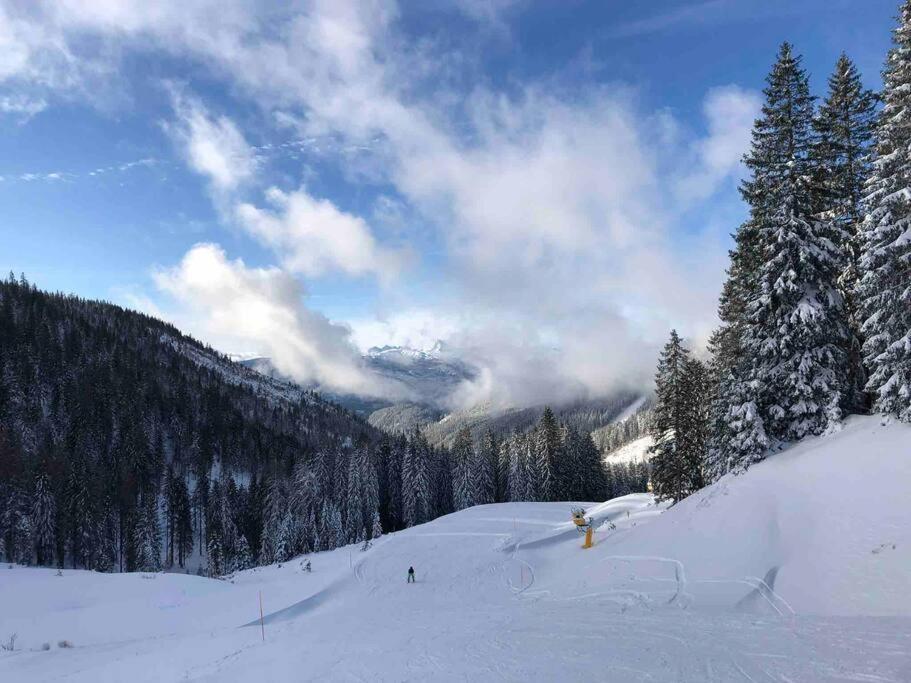 Alpenurlaub II Wohnung Mit Traumausblick Bad Mitterndorf Kültér fotó
