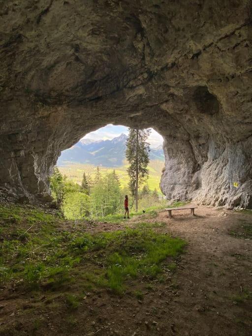 Alpenurlaub II Wohnung Mit Traumausblick Bad Mitterndorf Kültér fotó