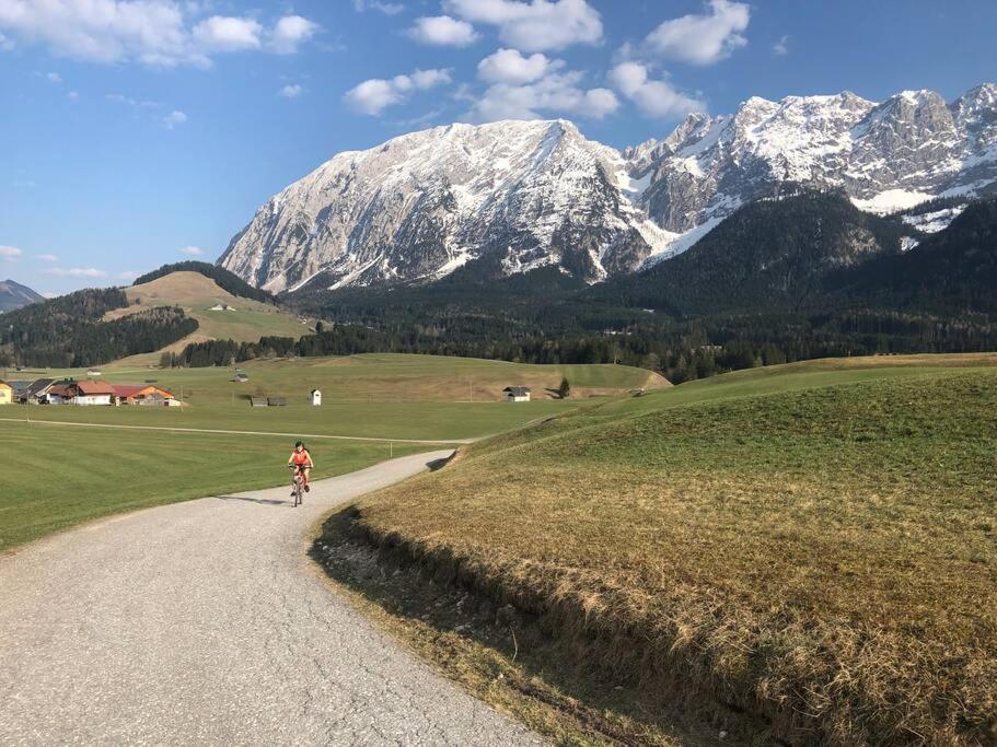 Alpenurlaub II Wohnung Mit Traumausblick Bad Mitterndorf Kültér fotó